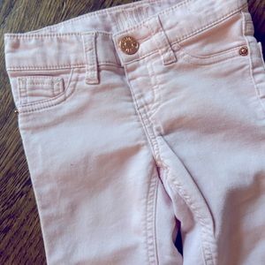 Justice pink girls skinny jeans jeggings